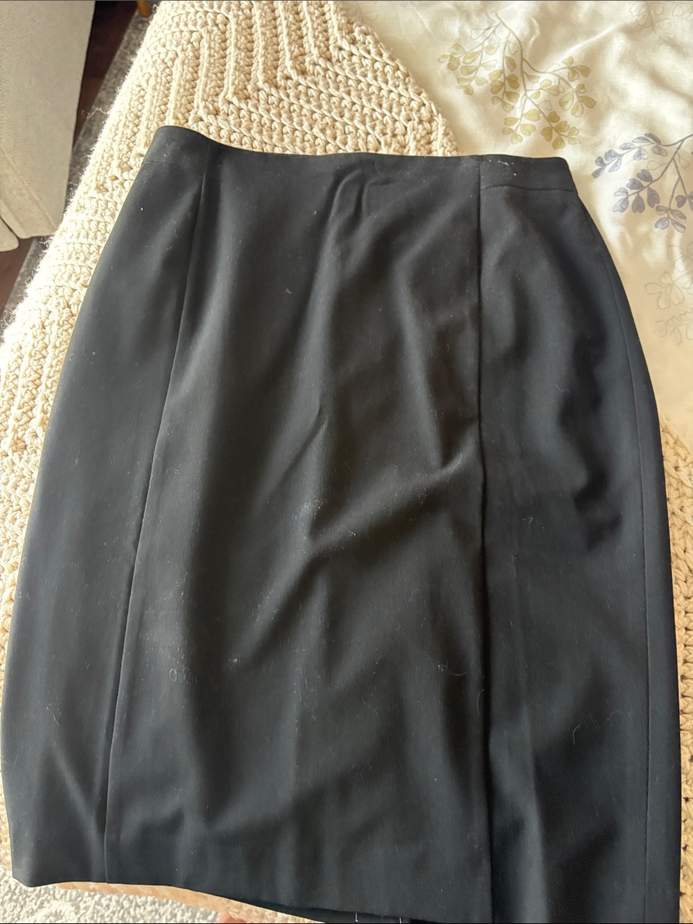 Ann Taylor Black Pencil Skirt
